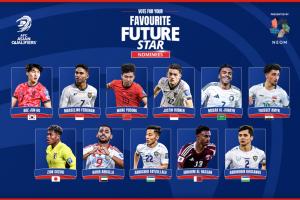 亚足联票选世预赛未来之星11人候选：王钰栋入选！胡桑诺夫在列